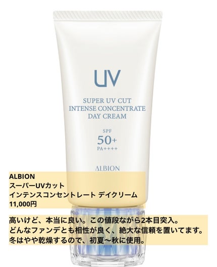 スーパー UV カット インテンスコンセントレート デイクリーム スーパー UV カット インテンスコンセントレート デイクリーム