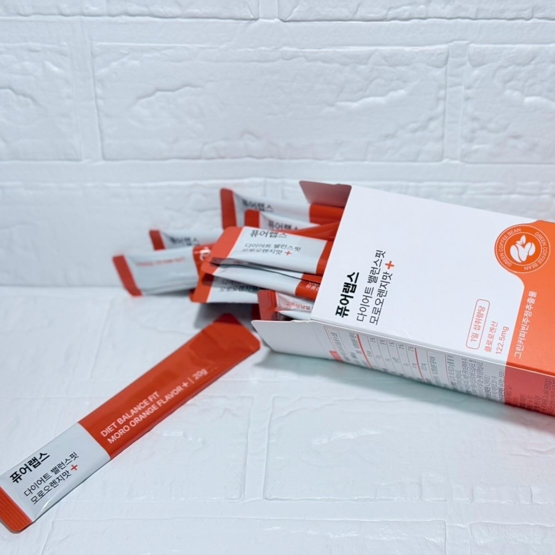 ダイエット バランスフィット モロオレンジ味＋/PURELABS/健康サプリメントを使ったクチコミ（2枚目）