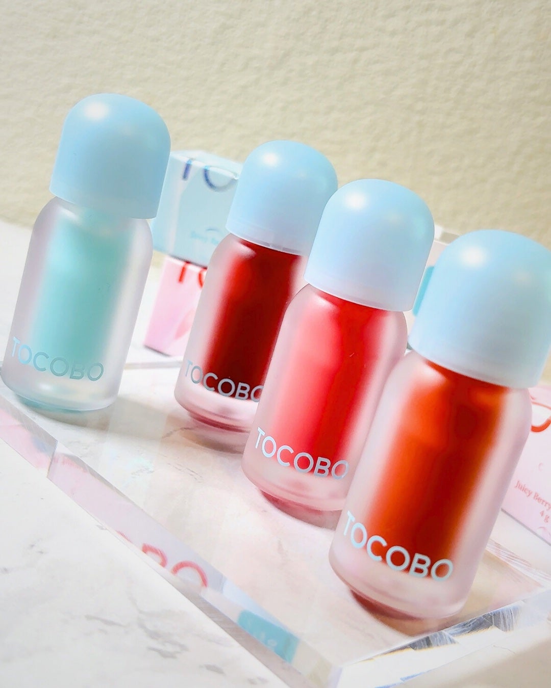 ジューシーベリープランピングリップオイル/TOCOBO/リップグロスを使ったクチコミ(9枚目)