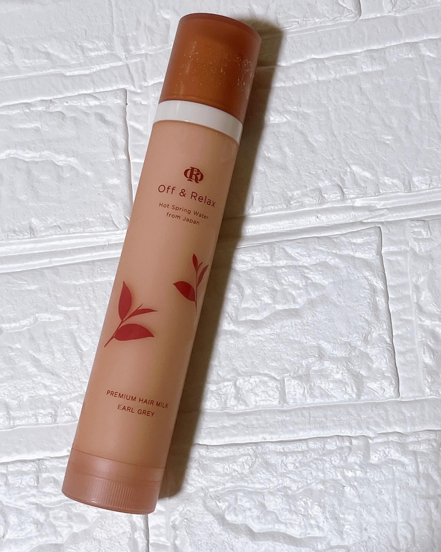 ＯＲ プレミアムヘアミルク　アールグレイ＆キューカンバーの香り/Off&Relax/ヘアミルクを使ったクチコミ（2枚目）