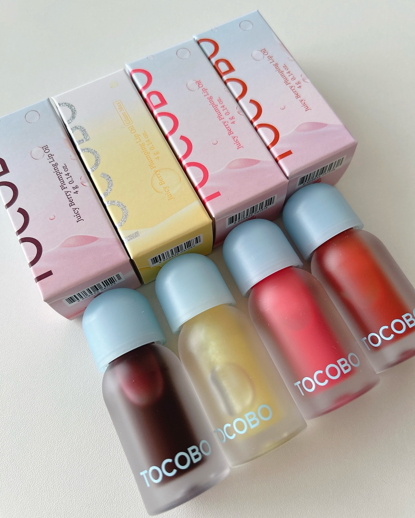 ジューシーベリープランピングリップオイル/TOCOBO/リップグロスを使ったクチコミ（1枚目）