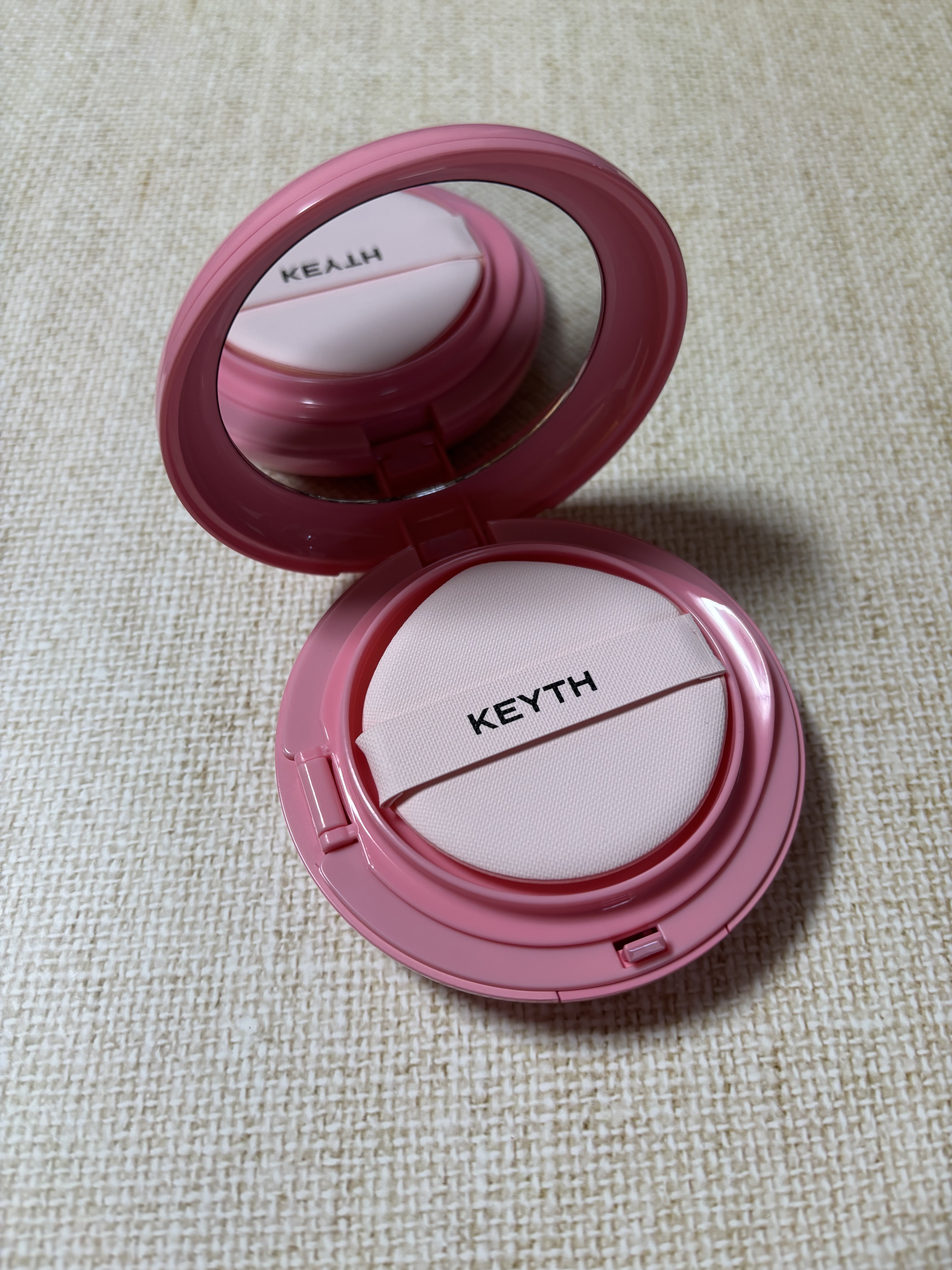 ピンクマグネットクッション/KEYTH/クッションファンデーションを使ったクチコミ（3枚目）