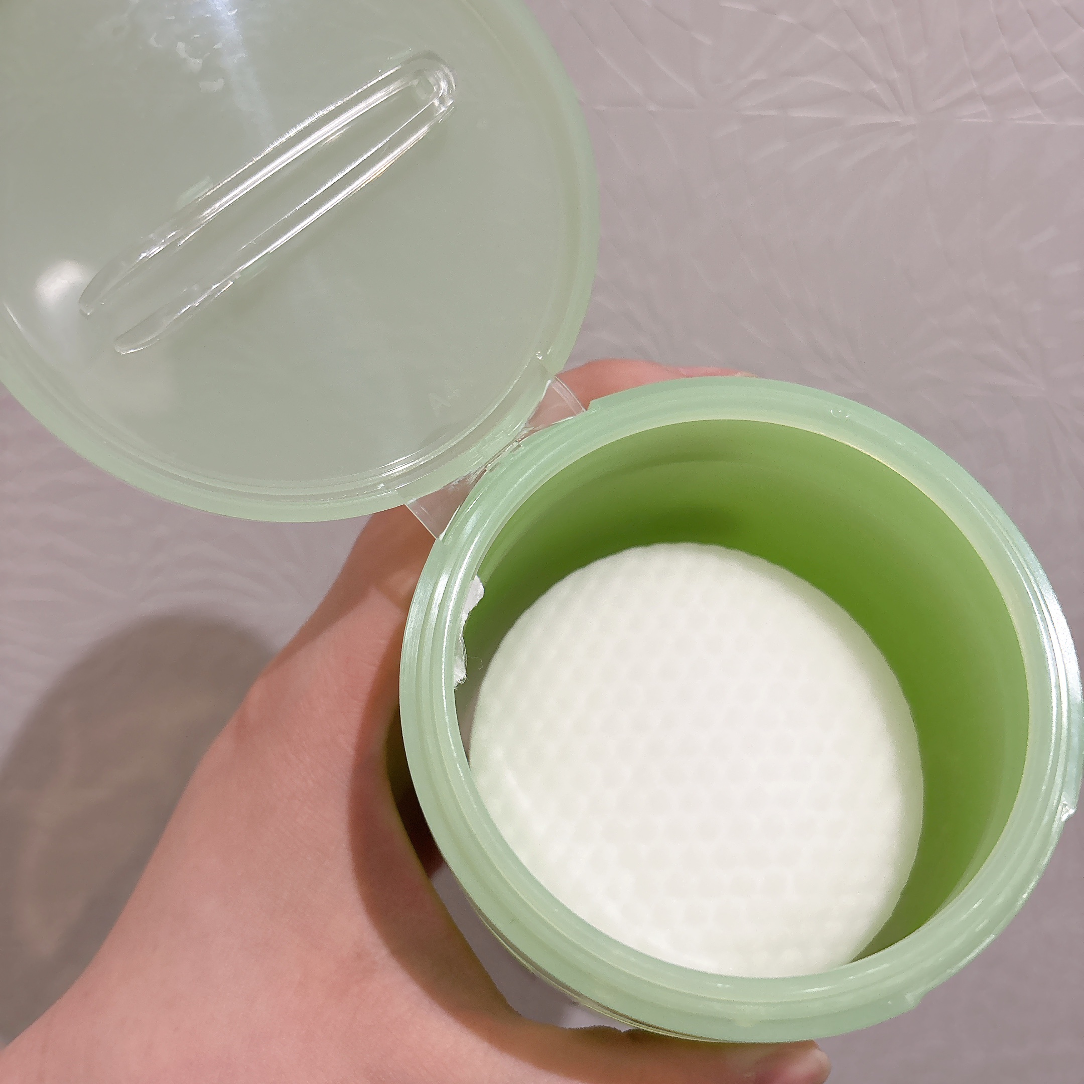 クリーンイットゼロ グリーンピールトナーパッド/BANILA CO/トナーパッドを使ったクチコミ（2枚目）