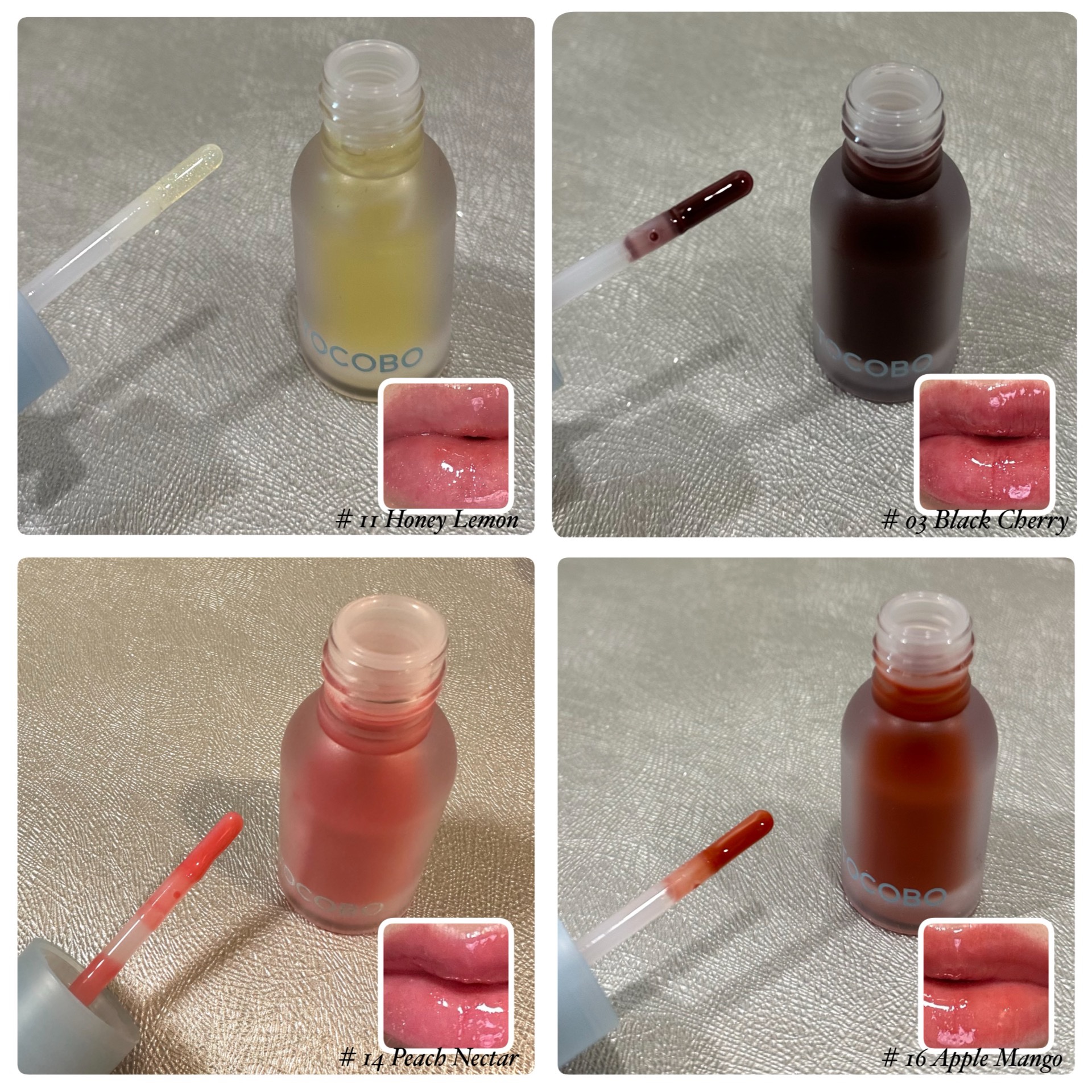 ジューシーベリープランピングリップオイル/TOCOBO/リップグロスを使ったクチコミ（3枚目）