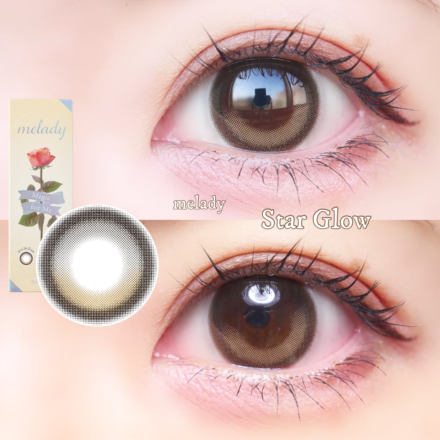 melady 1day/melady/ワンデー(1DAY)カラコンを使ったクチコミ(1枚目)