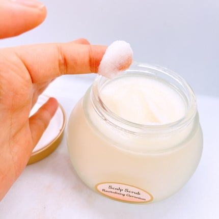 ヘッドスクラブ リプレニッシング(ゼラニウム)/SABON/ヘッドスクラブを使ったクチコミ(3枚目)