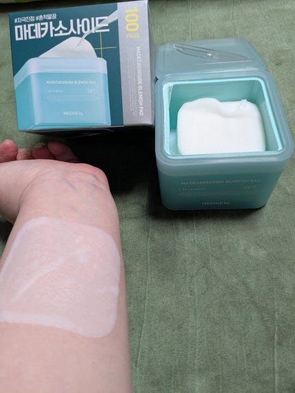 マデカソサイド ブレミッシュパッド/MEDIHEAL/トナーパッドを使ったクチコミ(1枚目)