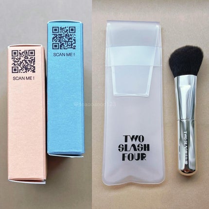 オールオーバーフェイスブラッシュ/TWO SLASH FOUR/パウダーチークを使ったクチコミ(3枚目)