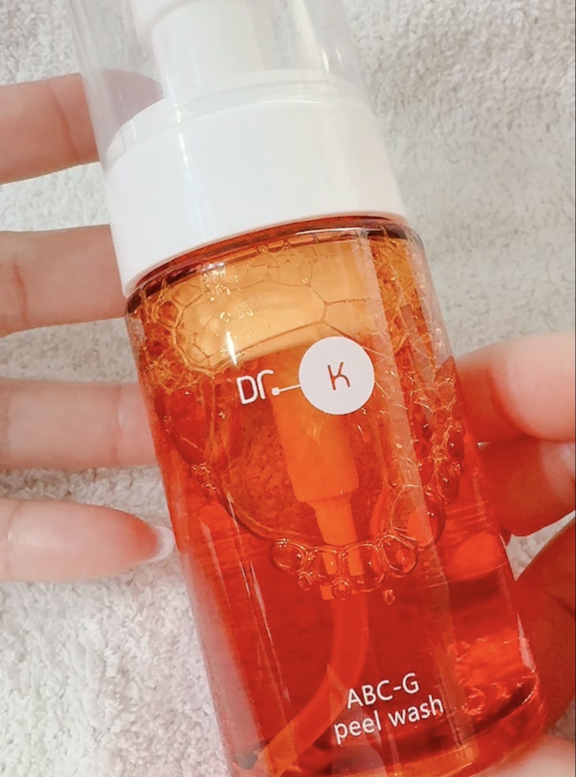 ABC-Gピールウォッシュ/ドクターケイ/泡洗顔を使ったクチコミ（2枚目）