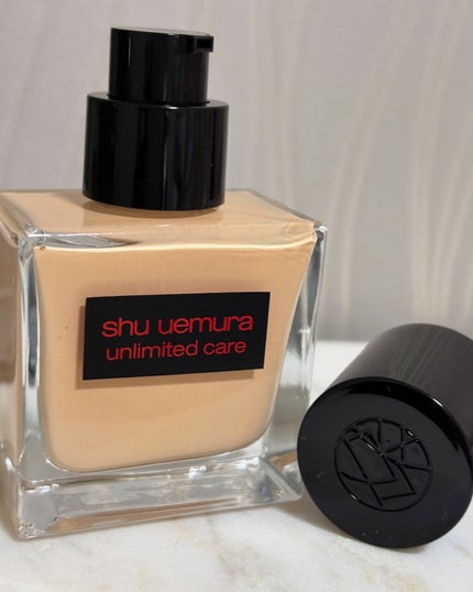 アンリミテッド ケア ツヤ セラム ファンデーション/shu uemura/リキッドファンデーションを使ったクチコミ(2枚目)
