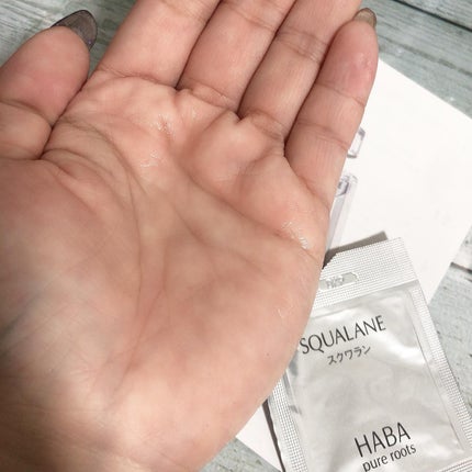 高品位「スクワラン」/HABA/フェイスオイルを使ったクチコミ(9枚目)