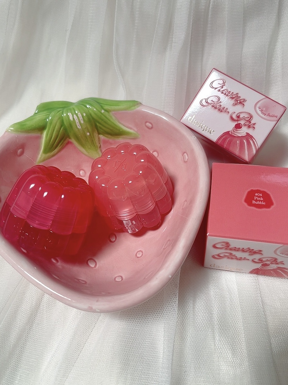 チューインググロウポット/dasique/口紅を使ったクチコミ（2枚目）