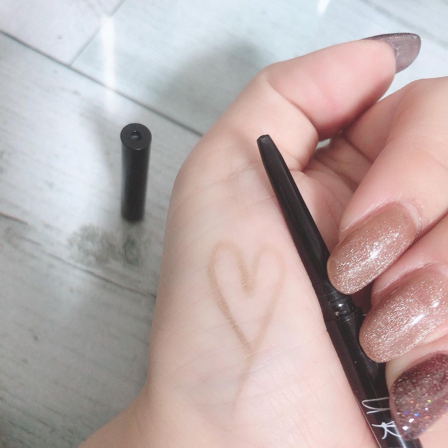 スリムスケッチアイブロウペンシル/U R GLAM/アイブロウペンシルを使ったクチコミ(2枚目)