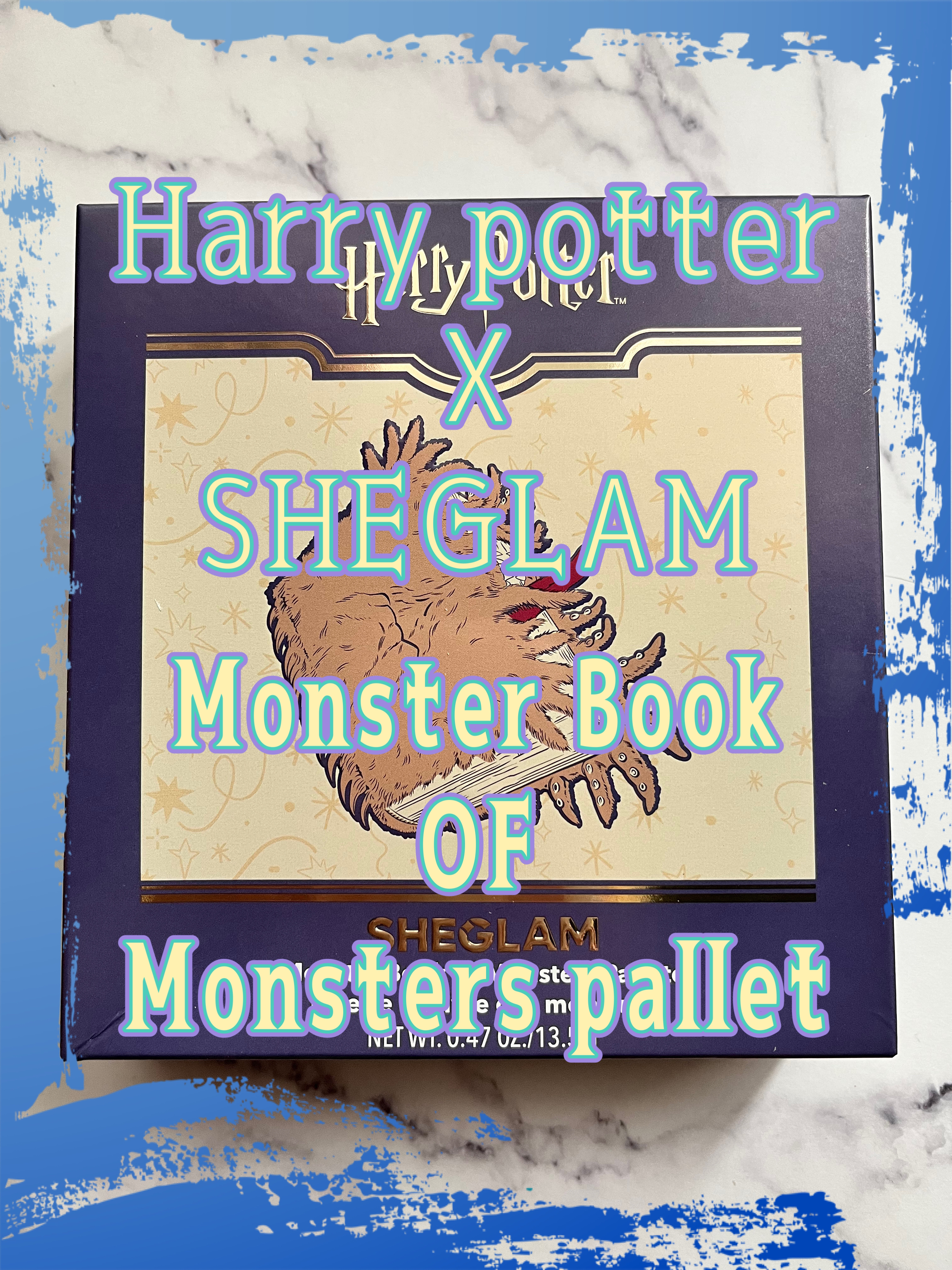 SHEGLAM Monster Book of Monsters Paletteのクチコミ「SHEGLAM 
Harry Potter x  SHEGLAM 
モンスターブックオブモンス.....」（1枚目）