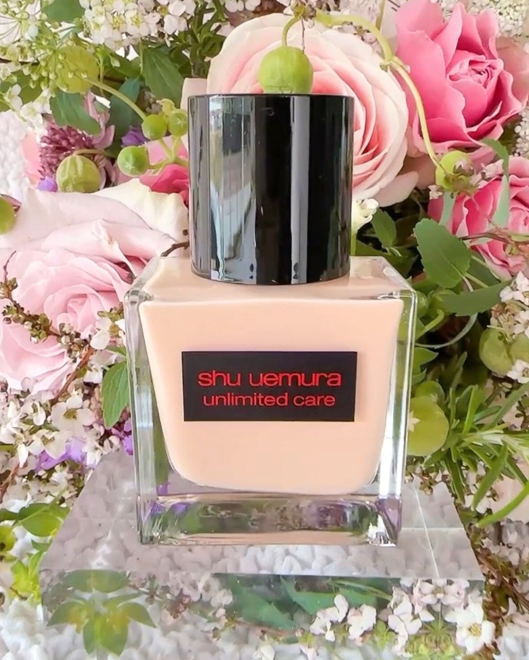 アンリミテッド ケア ツヤ セラム ファンデーション/shu uemura/リキッドファンデーションを使ったクチコミ(1枚目)