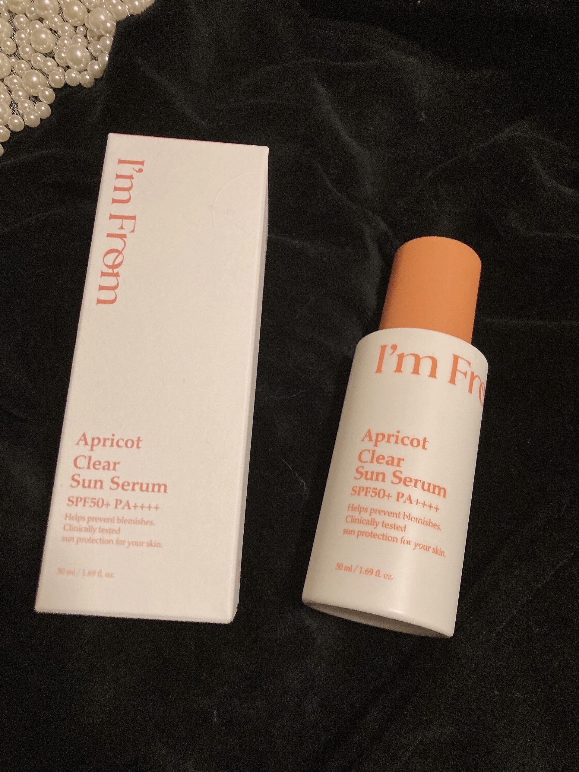 アプリコットクリアサンセラム/I'm from/日焼け止めローションを使ったクチコミ（1枚目）