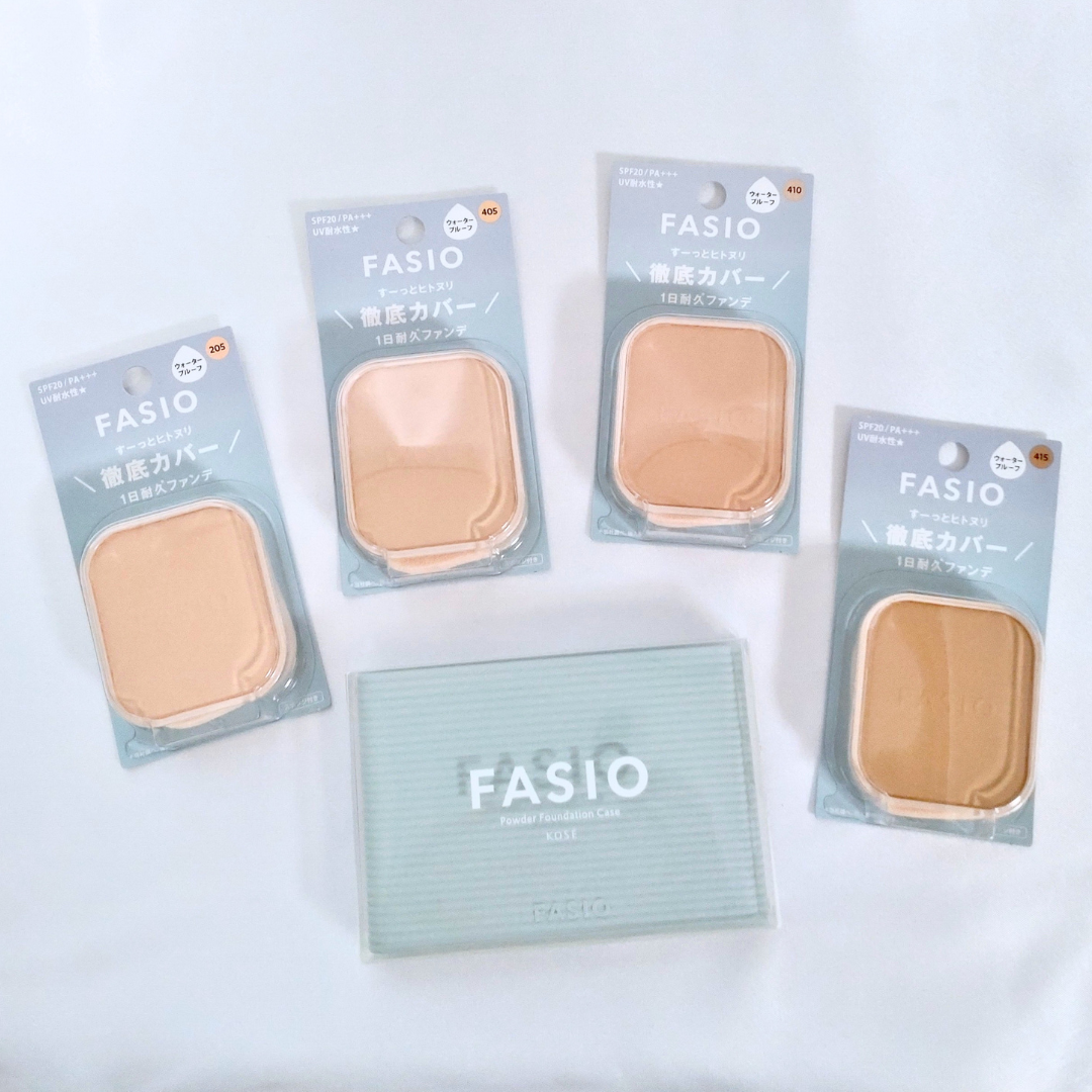 ヒトヌリカバー 耐久ファンデーション/FASIO/パウダーファンデーションを使ったクチコミ(2枚目)
