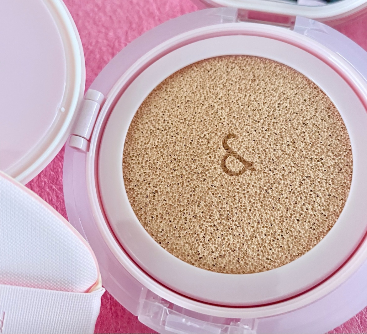 ブルームインカバーフィットクッション #21N ナチュラル/rom&nd/クッションファンデーションを使ったクチコミ（2枚目）