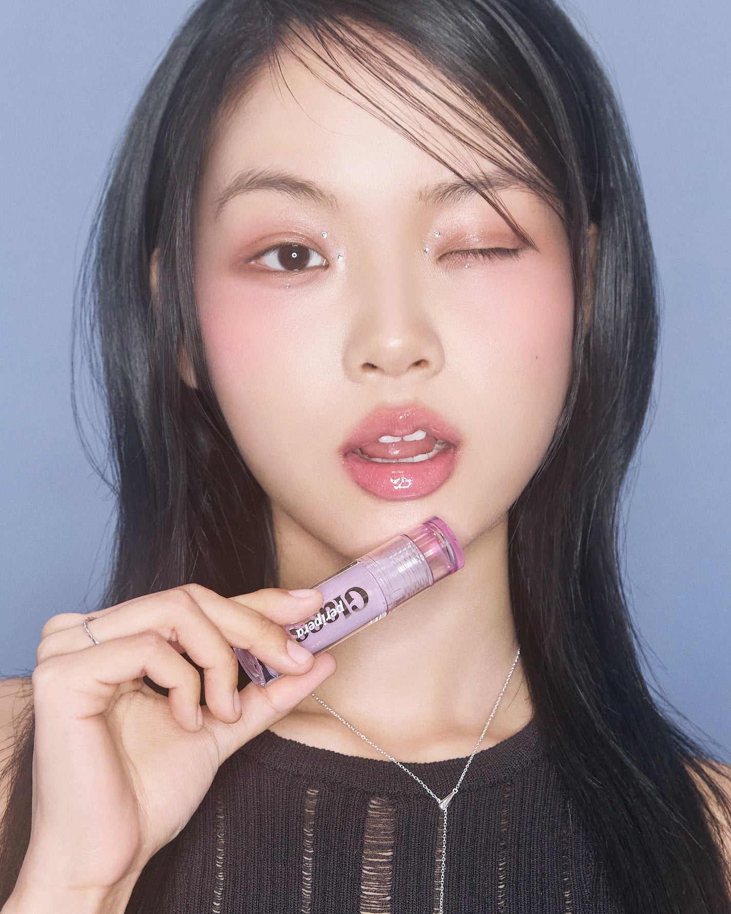 インク グラスティング リップ グロス/PERIPERA/リップグロスを使ったクチコミ(1枚目)