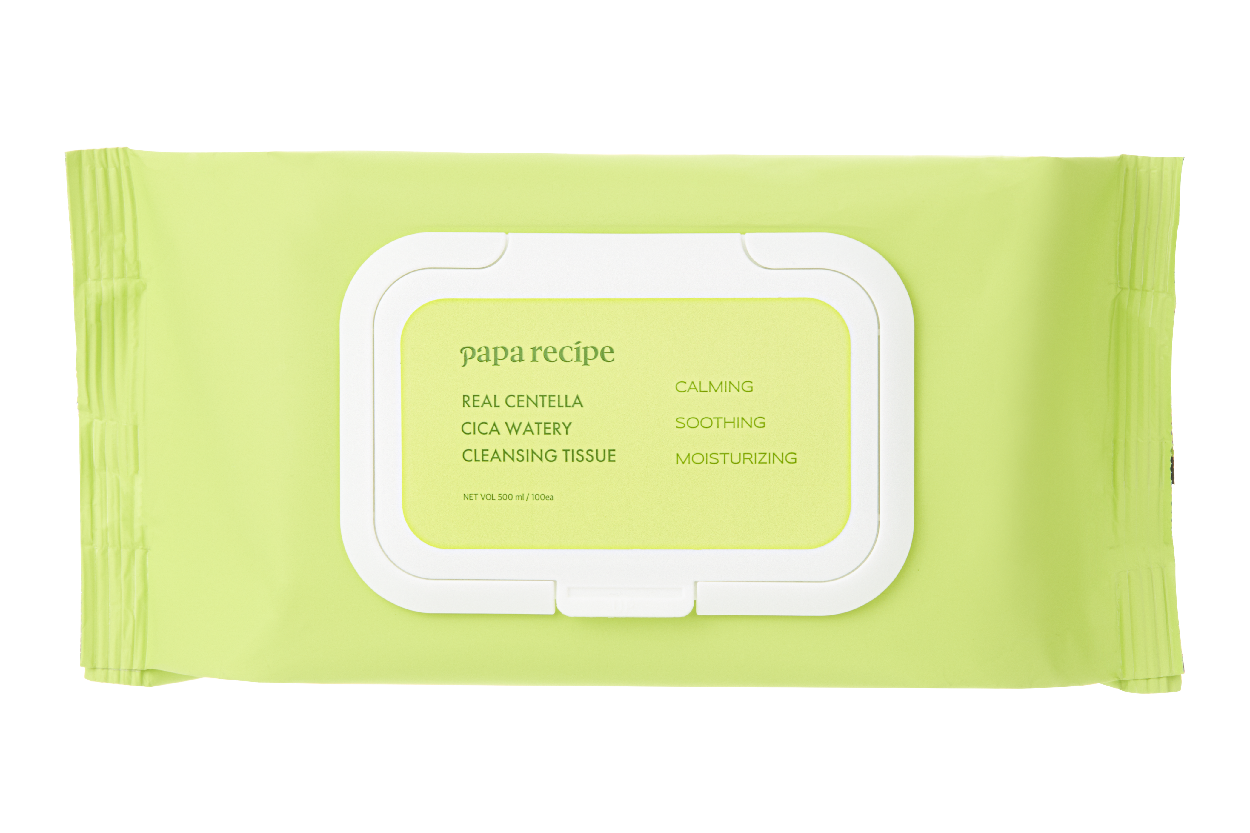 リアルセンテラシカウォータリークレンジングティッシュ / PAPA RECIPE