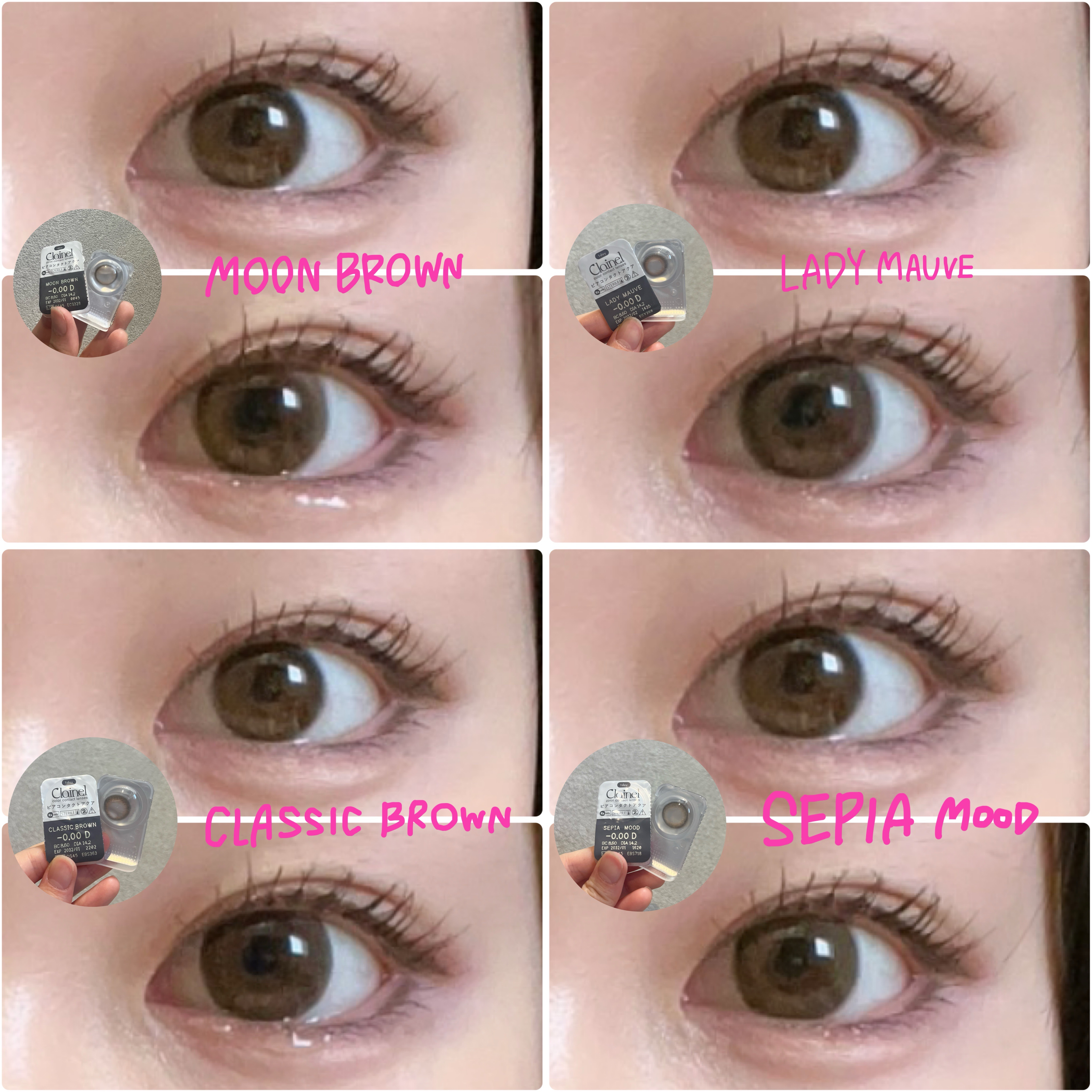 Clainel 1DAY/Clainel/ワンデー（１DAY）カラコンを使ったクチコミ（2枚目）
