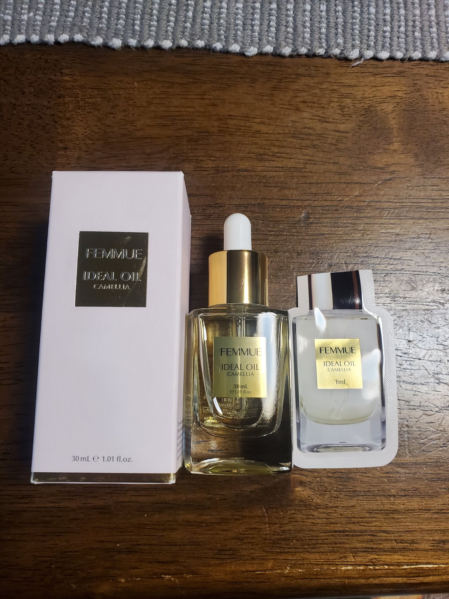 アイディアルオイル/FEMMUE/フェイスオイルを使ったクチコミ（1枚目）