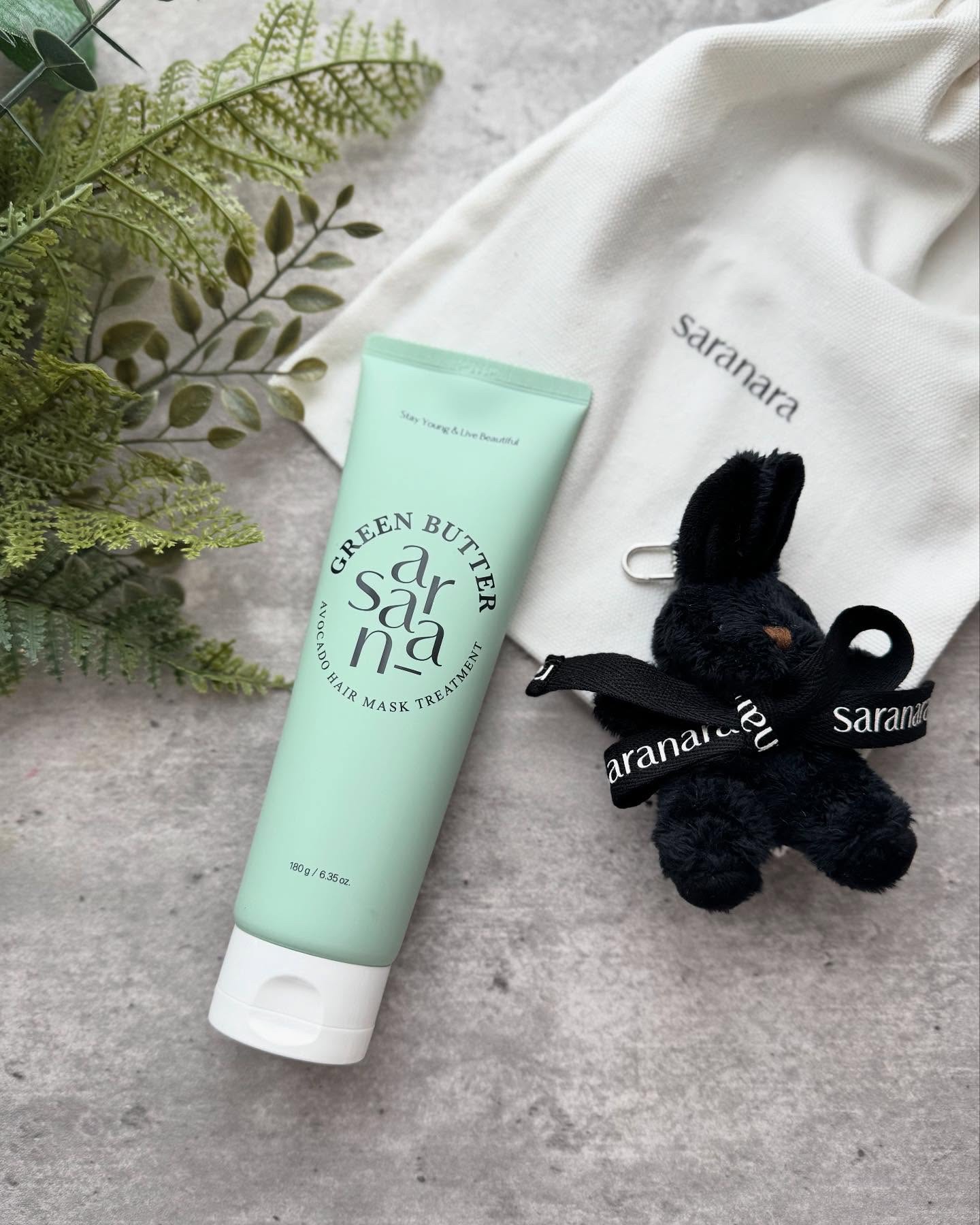 GREEN BUTTER AVOCADO TREATMENT(グリーンバター アボカド ヘアマスク トリートメント)/SARANARA/ヘアマスク・ヘアパックを使ったクチコミ（1枚目）