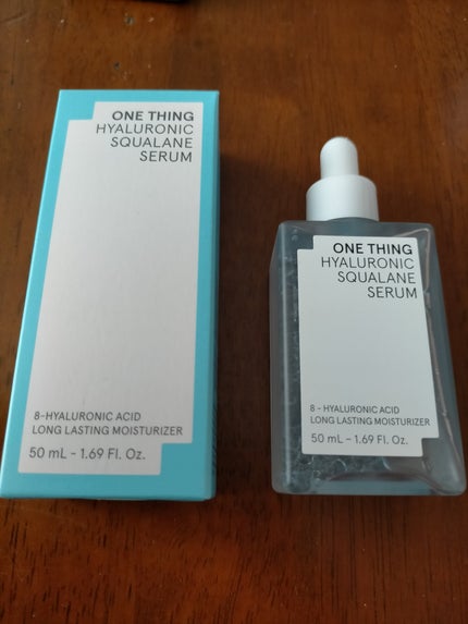 ヒアルロニックスクワランセラム/ONE THING/美容液を使ったクチコミ(1枚目)