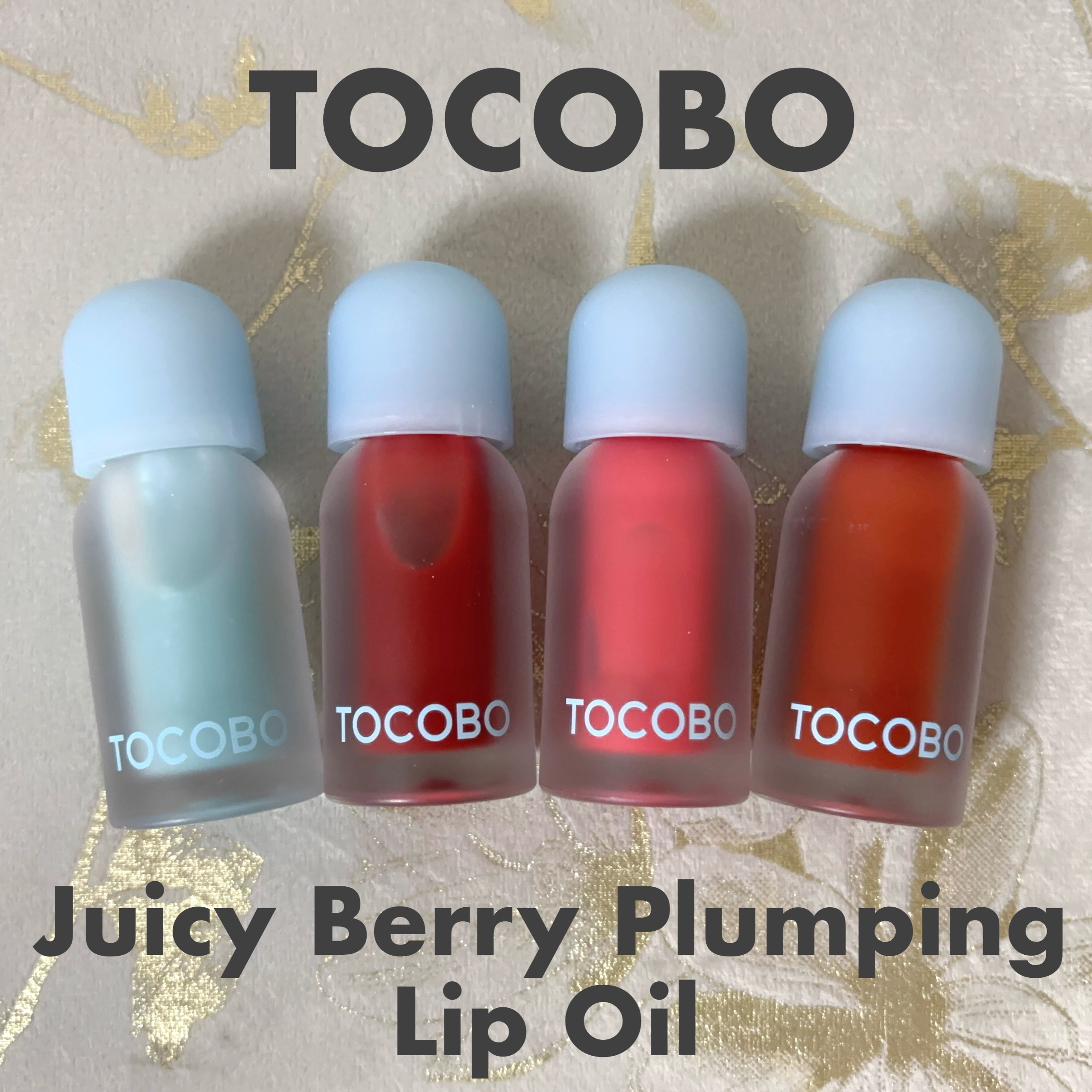 ジューシーベリープランピングリップオイル/TOCOBO/リップグロスを使ったクチコミ（1枚目）