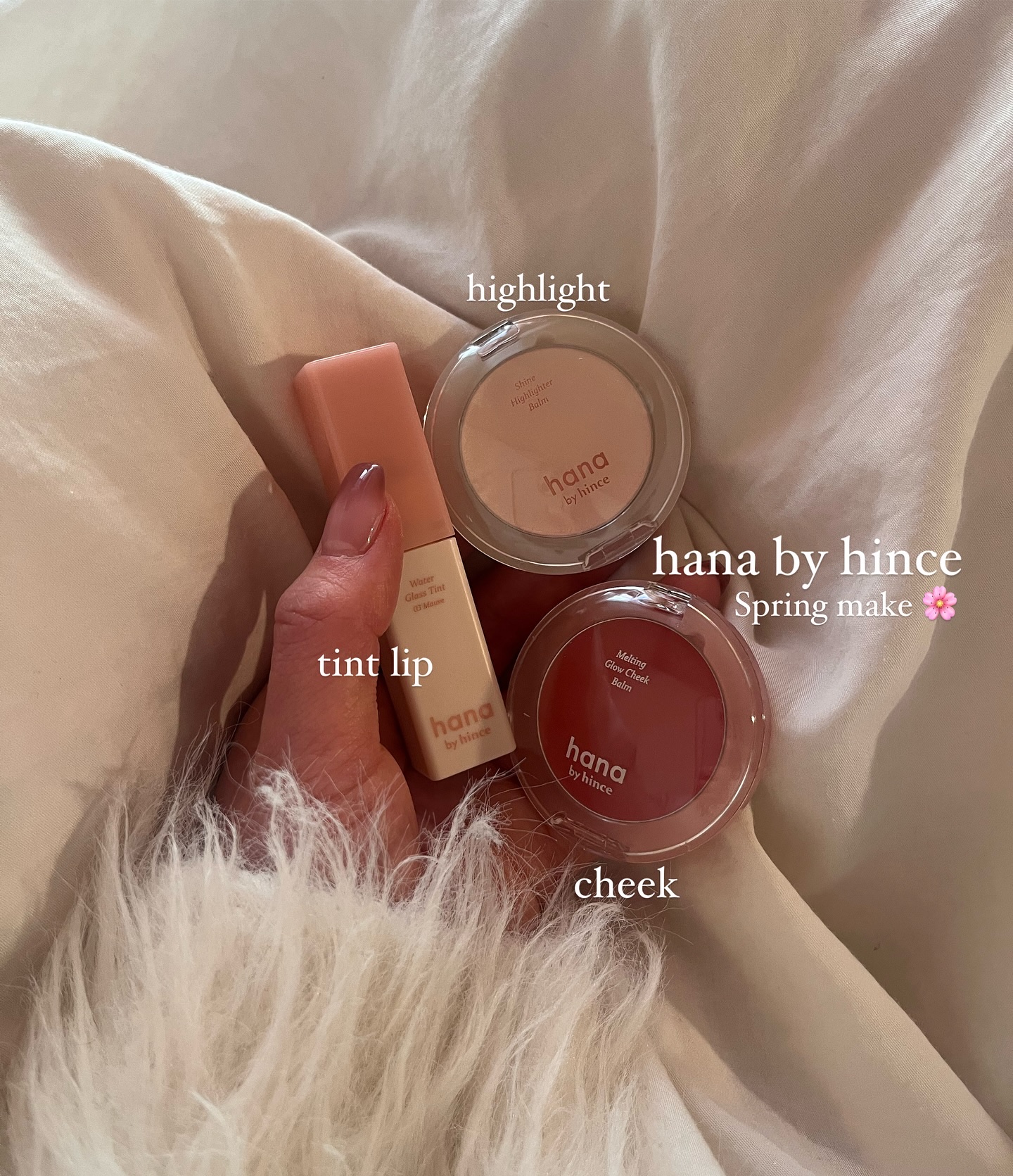 メルティンググロウチークバーム/hana by hince/ジェル・クリームチークを使ったクチコミ（1枚目）