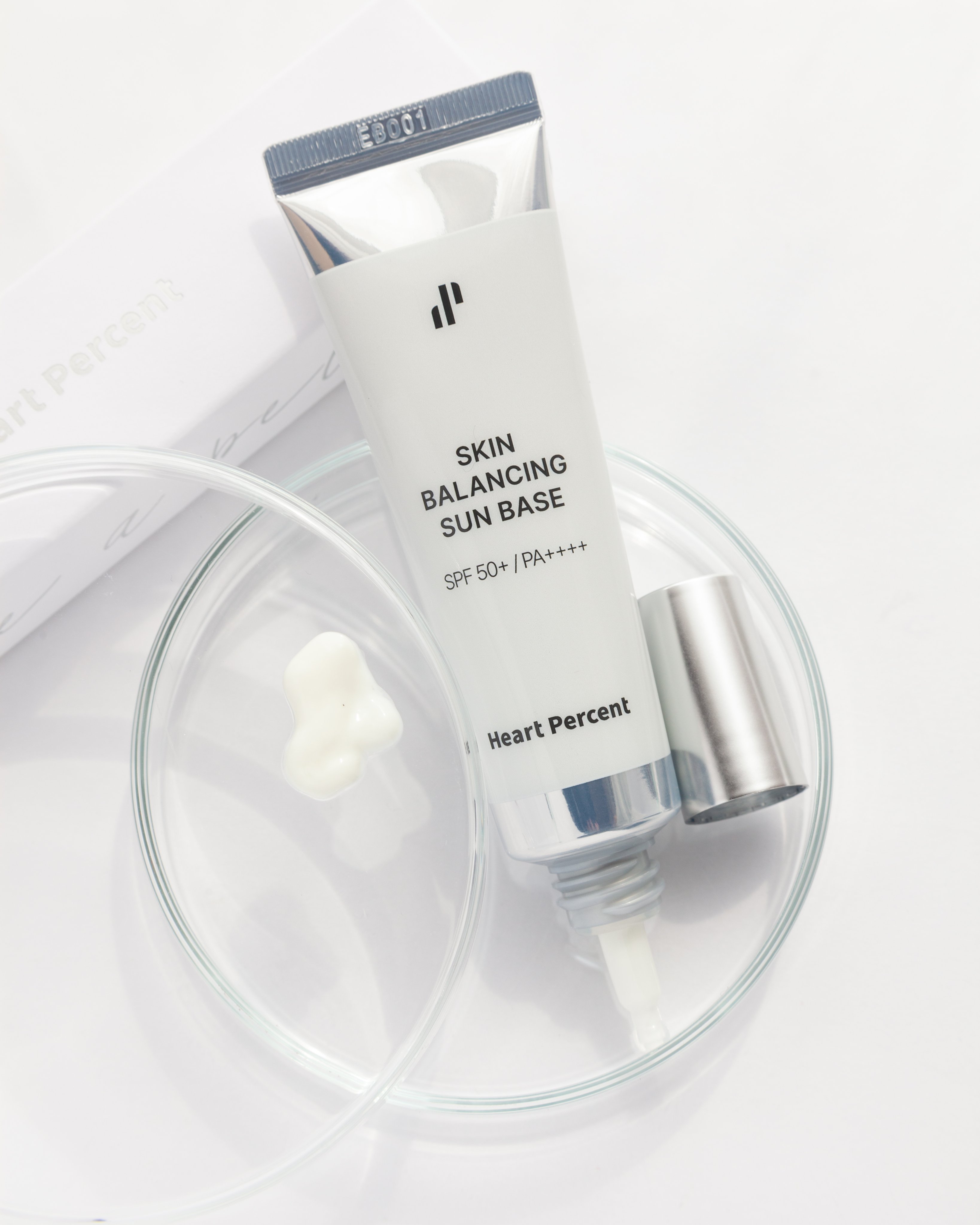 スキンバランシング サンベース/Heart Percent/日焼け止めクリームを使ったクチコミ（1枚目）