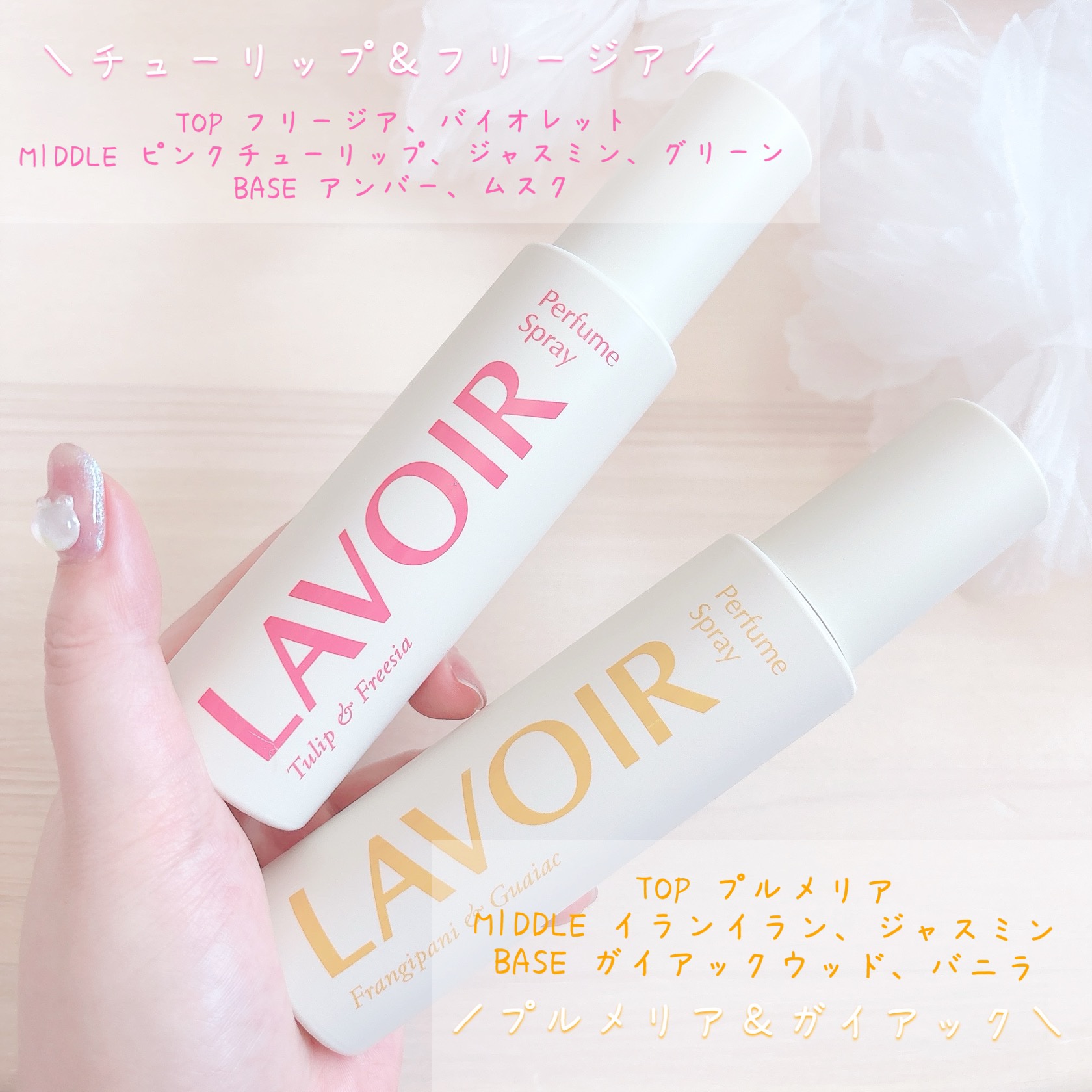 パフュームスプレー プルメリア＆ガイアック/LAVOIR/香水(その他)を使ったクチコミ（2枚目）