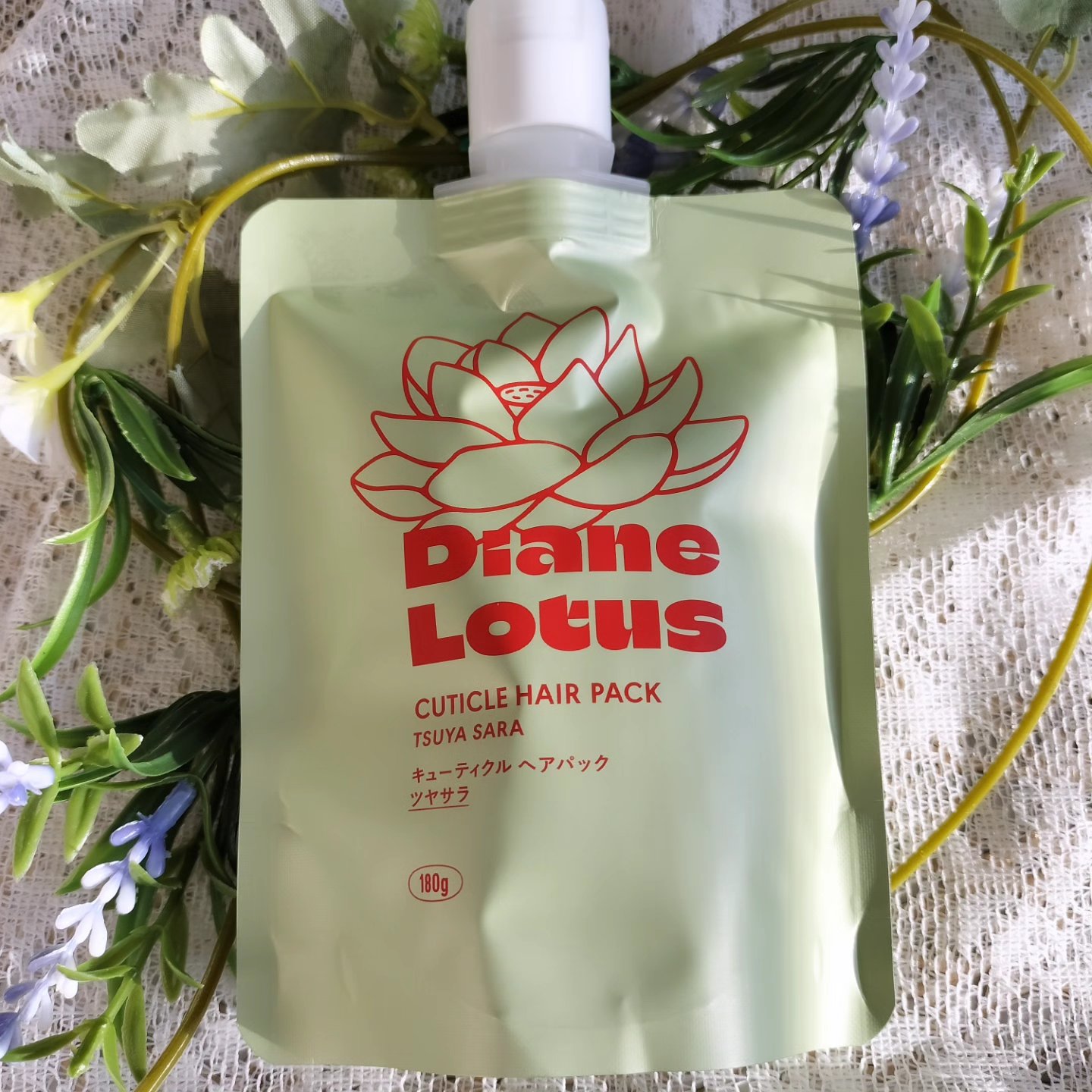 ロータス キューティクルヘアパック ツヤサラ ティー＆シトラスの香り/ダイアン/ヘアマスク・ヘアパックを使ったクチコミ（2枚目）