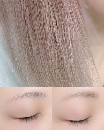 ピメル うそつき眉マスカラ マイルドベージュ/pdc/アイブロウを使ったクチコミ(4枚目)