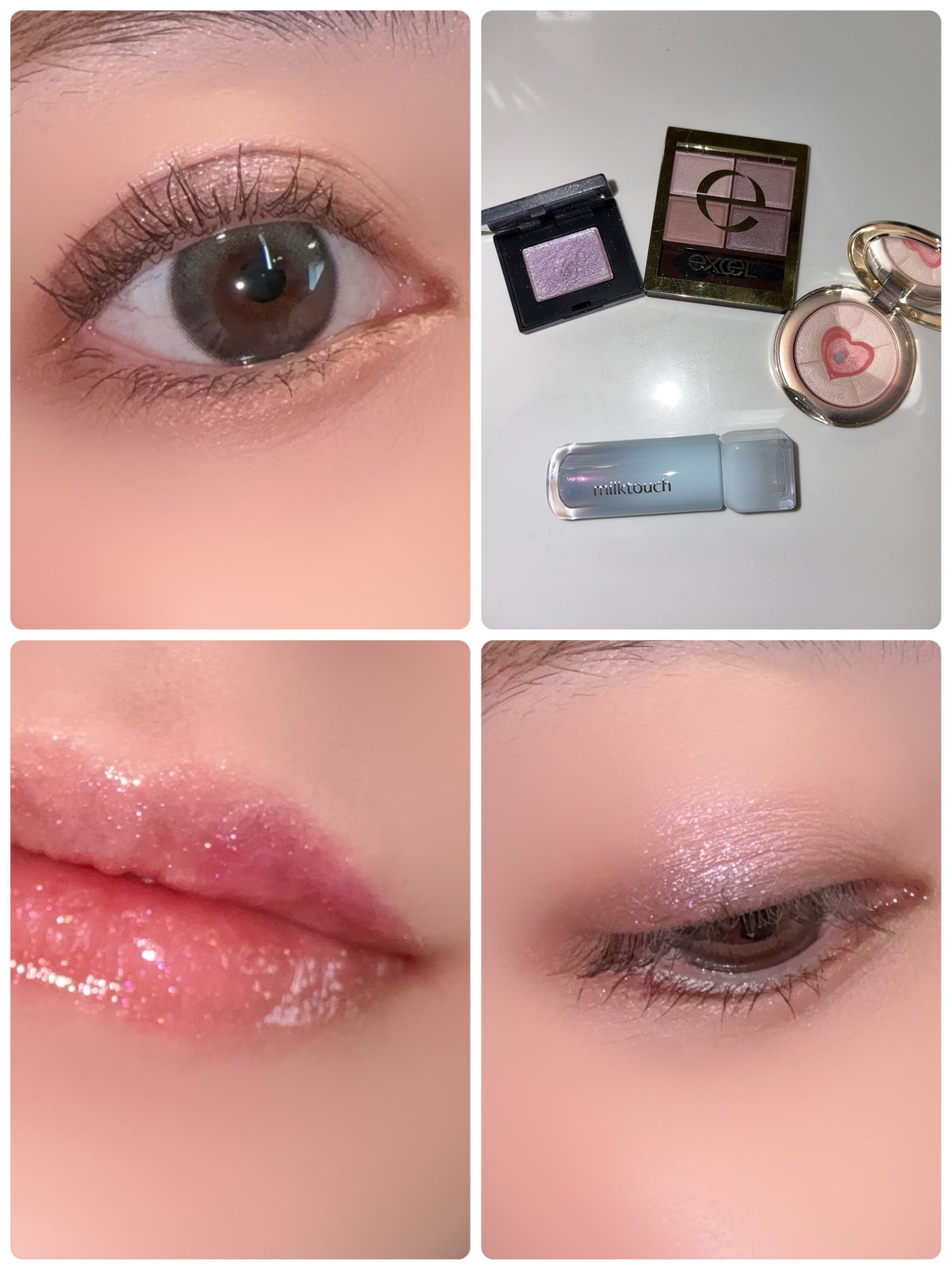 スキニーリッチシャドウ/excel/アイシャドウパレットを使ったクチコミ(1枚目)