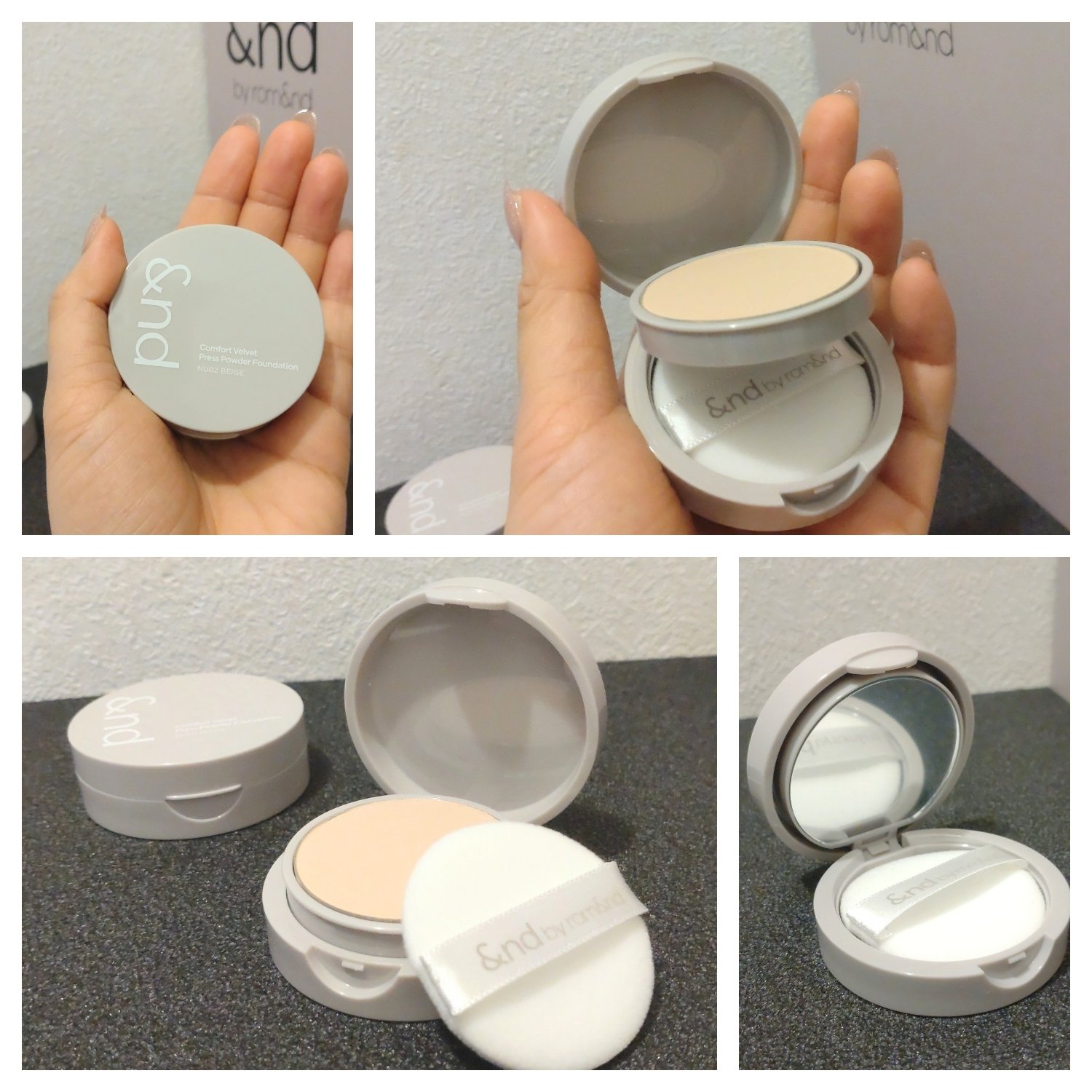 メロウスキンリキッドファンデーション/&nd by rom&nd/リキッドファンデーションを使ったクチコミ（2枚目）