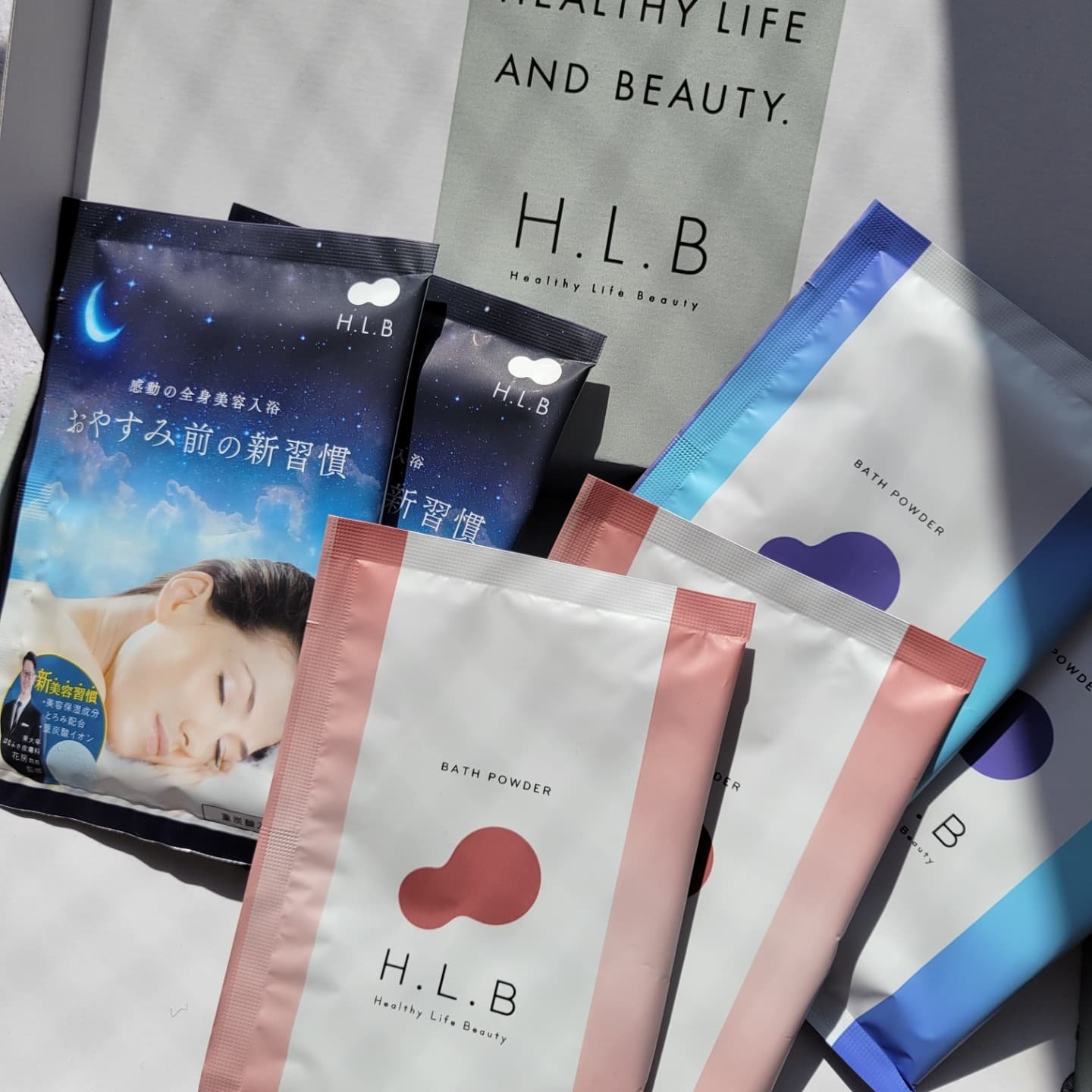 H.L.Bバスパウダー リラックス/H.L.B/炭酸系入浴剤を使ったクチコミ（1枚目）