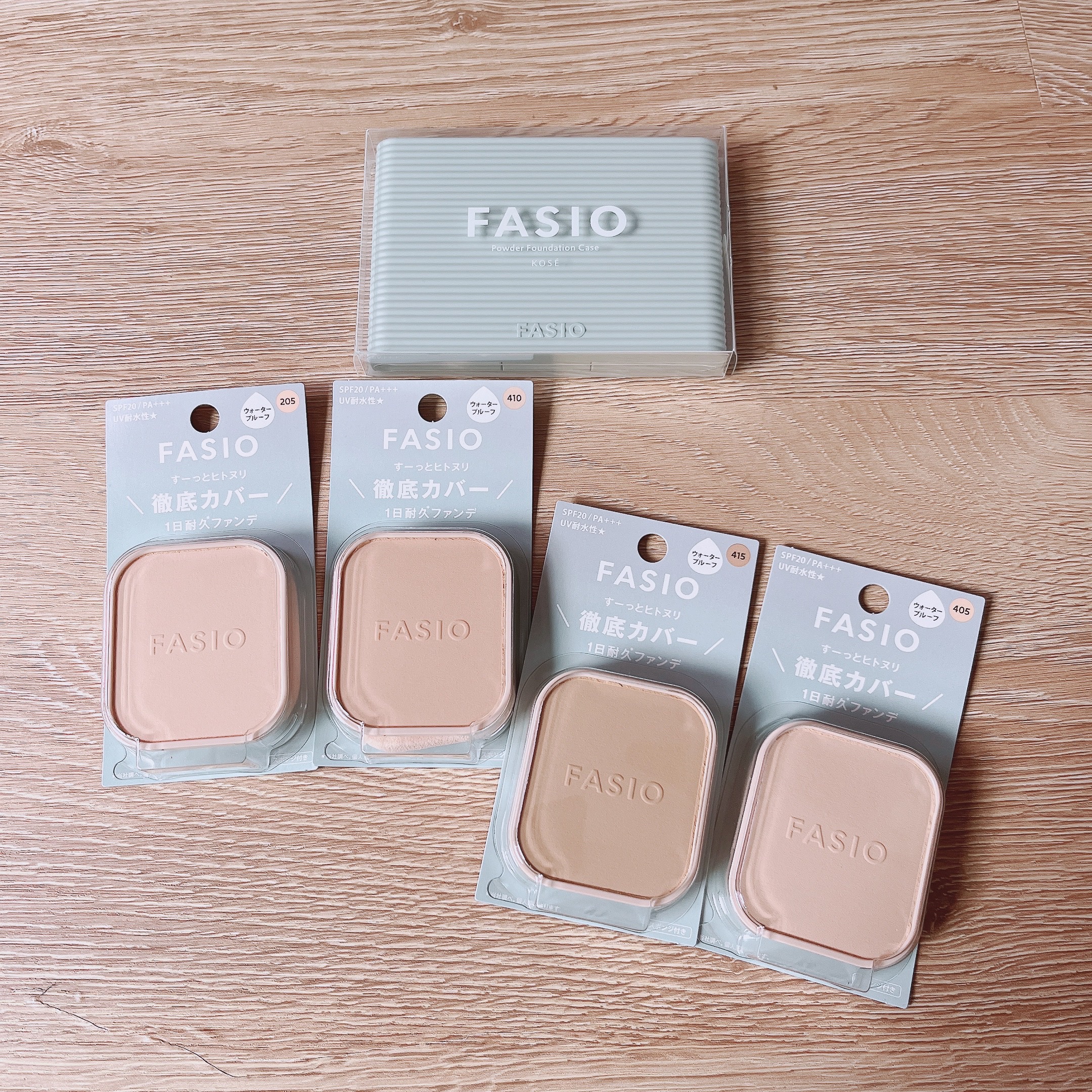ヒトヌリカバー 耐久ファンデーション/FASIO/パウダーファンデーションを使ったクチコミ（1枚目）