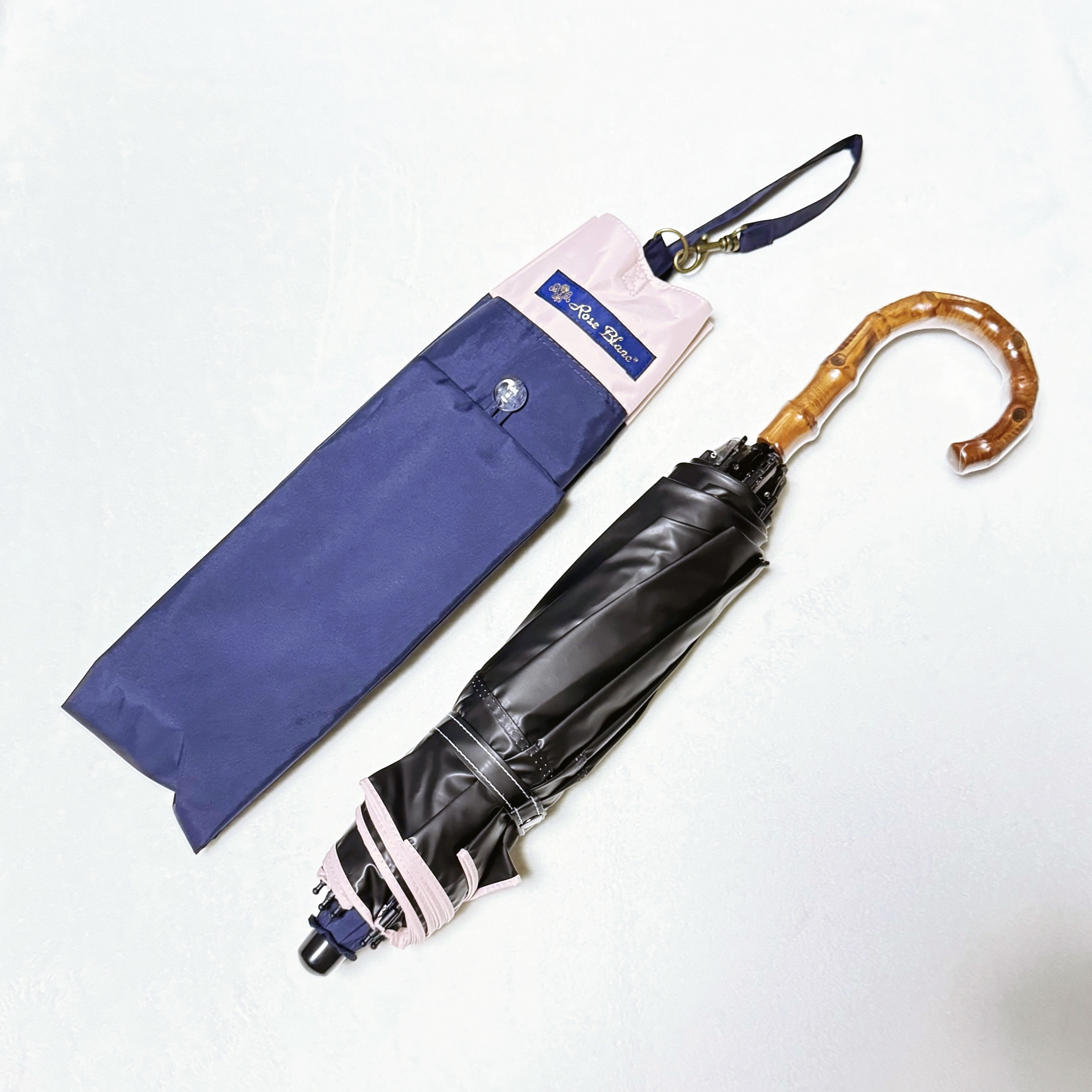 100%完全遮光 日傘/Rose Blanc/日傘を使ったクチコミ（2枚目）