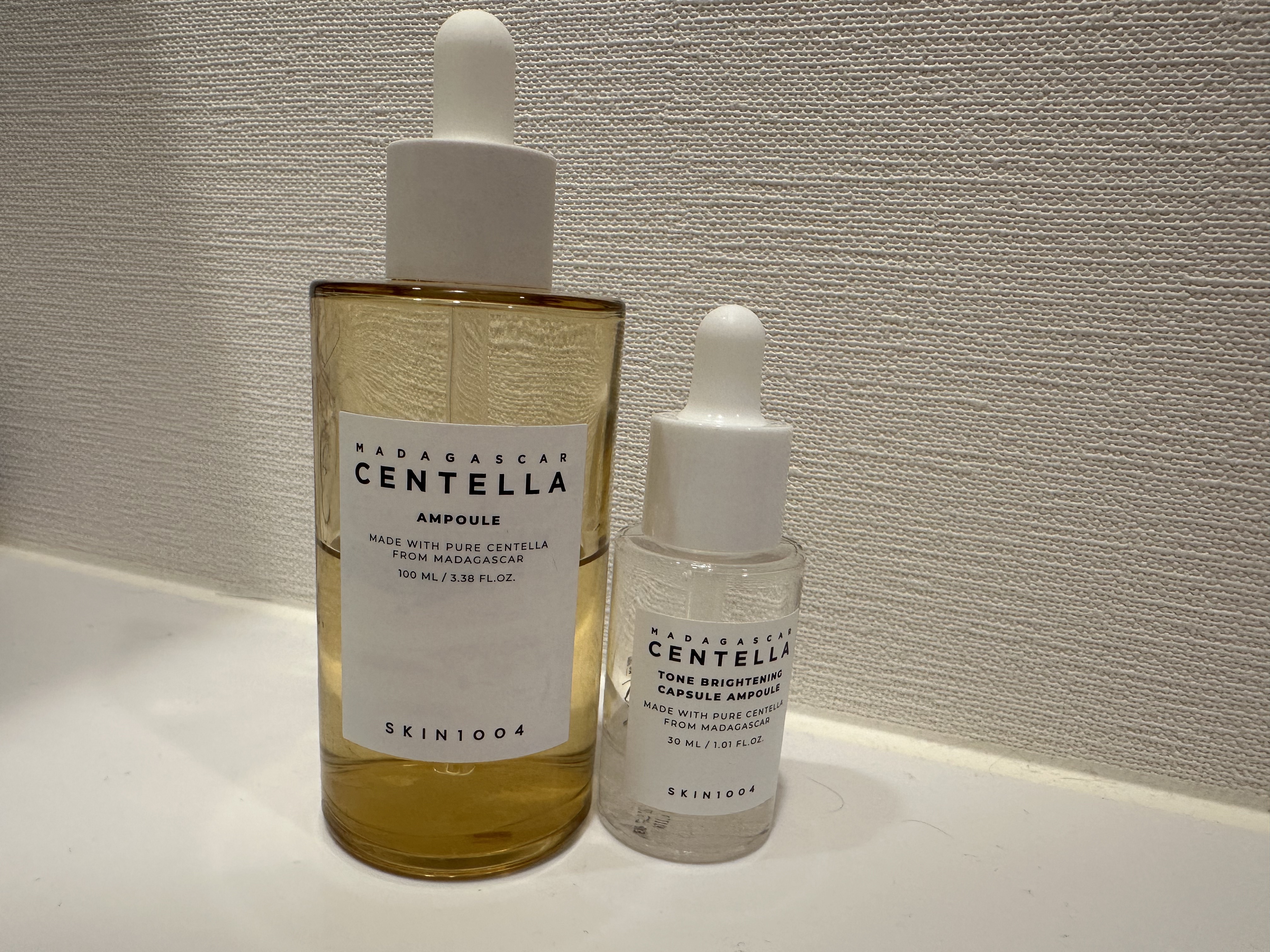 トーンブライトニング カプセルアンプル/SKIN1004/美容液を使ったクチコミ（1枚目）