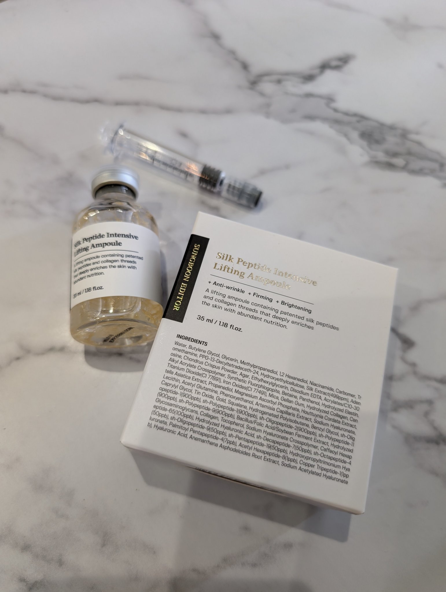 シルクペプチドインテンシブリフティングアンプル/SUNGBOON EDITOR（成分エディター）/美容液を使ったクチコミ（2枚目）