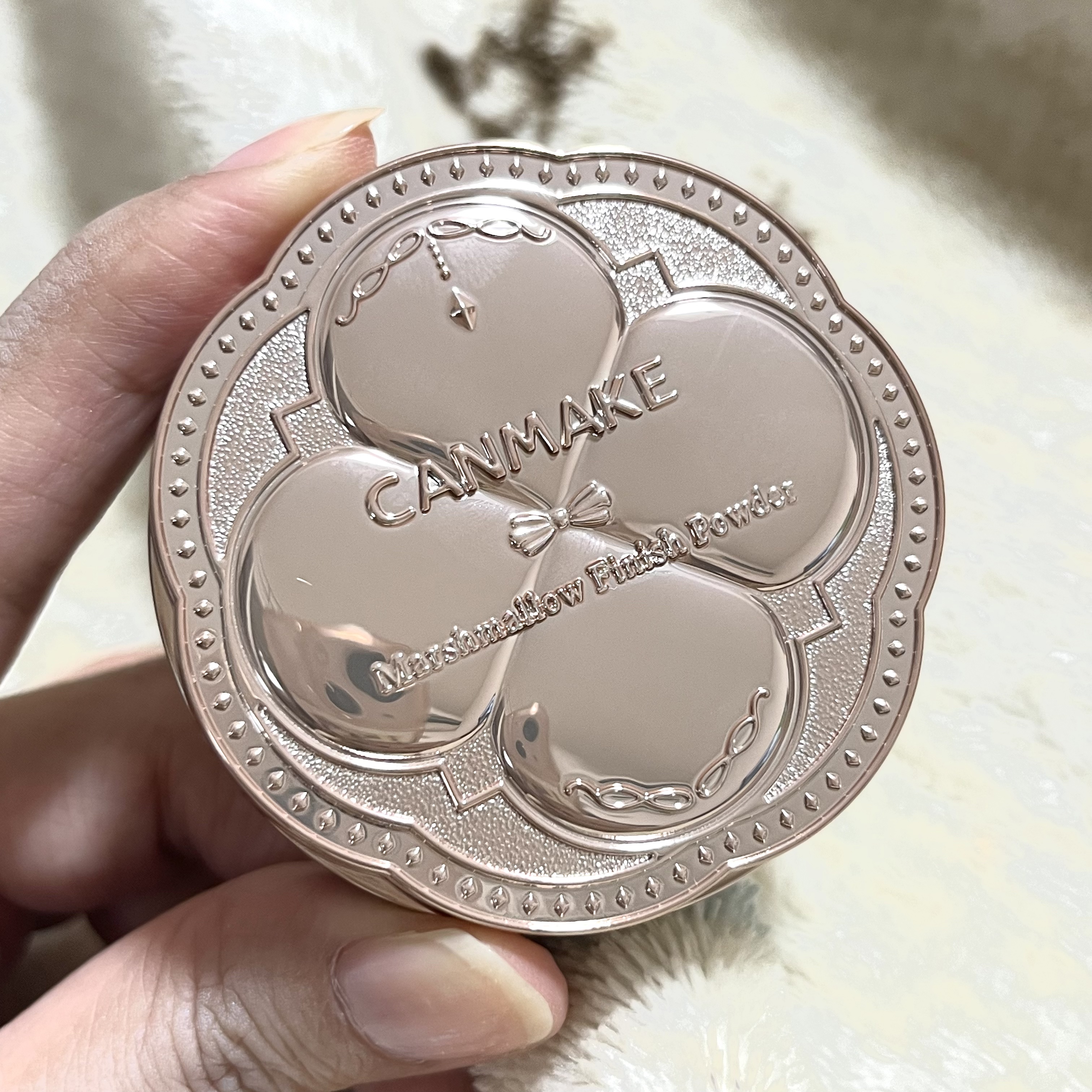 マシュマロフィニッシュパウダー mini/キャンメイク/フェイスパウダーを使ったクチコミ（2枚目）