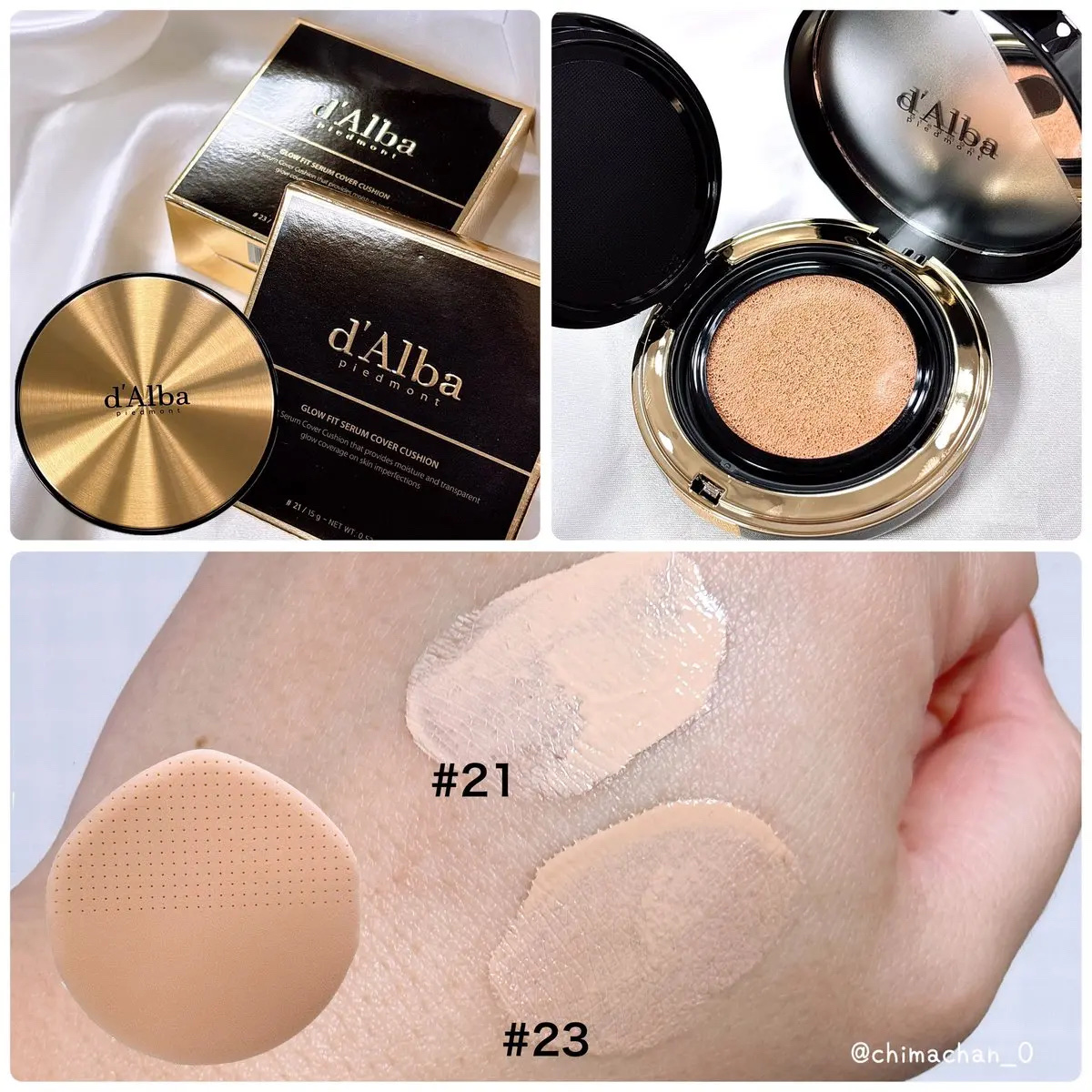 グロウフィットセラムカバークッション/ダルバ/クッションファンデーションを使ったクチコミ（2枚目）