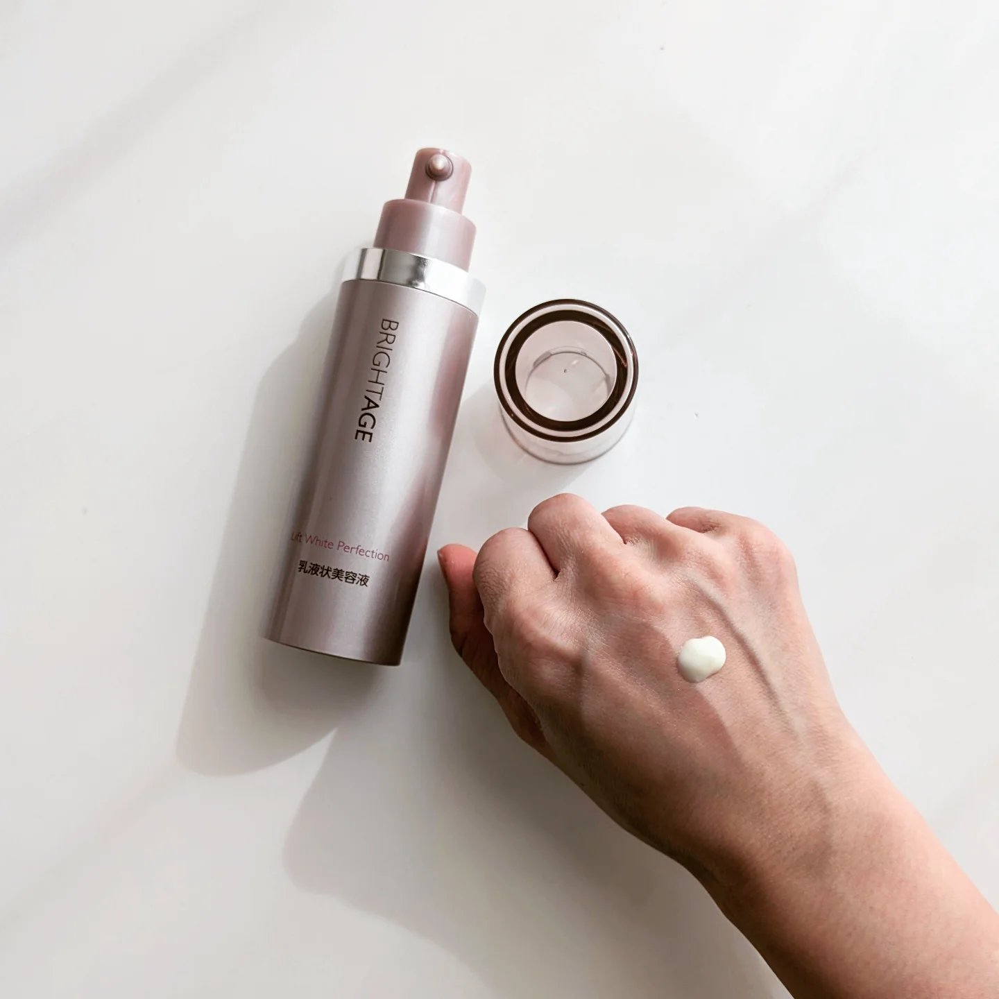 リフトホワイト パーフェクション/BRIGHTAGE/美容液を使ったクチコミ（3枚目）