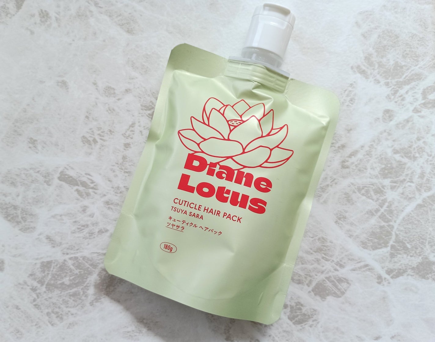 ロータス キューティクルヘアパック ツヤサラ ティー&シトラスの香り/ダイアン/ヘアマスク・ヘアパックを使ったクチコミ(1枚目)