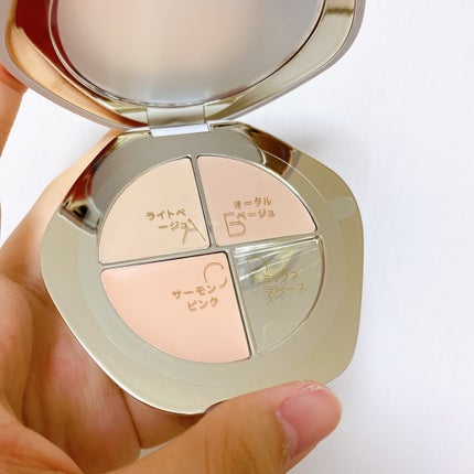 TIMAGE  クリーミーコンシーラーパレット/TIMAGE/パレットコンシーラーを使ったクチコミ(2枚目)