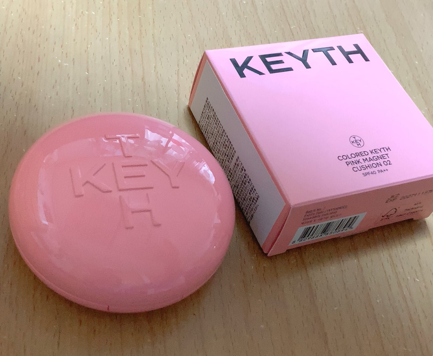 ピンクマグネットクッション/KEYTH/クッションファンデーションを使ったクチコミ(1枚目)