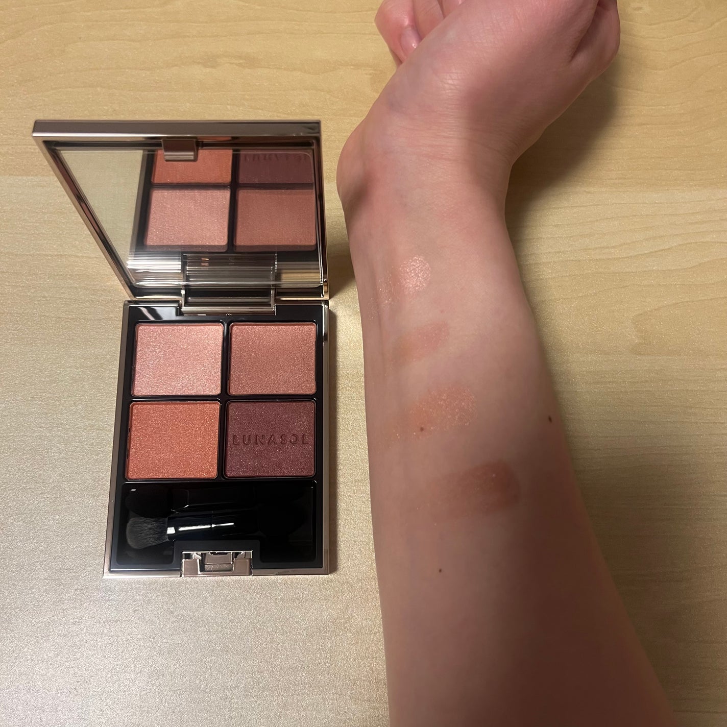 アイカラーレーション/LUNASOL/アイシャドウパレットを使ったクチコミ(1枚目)