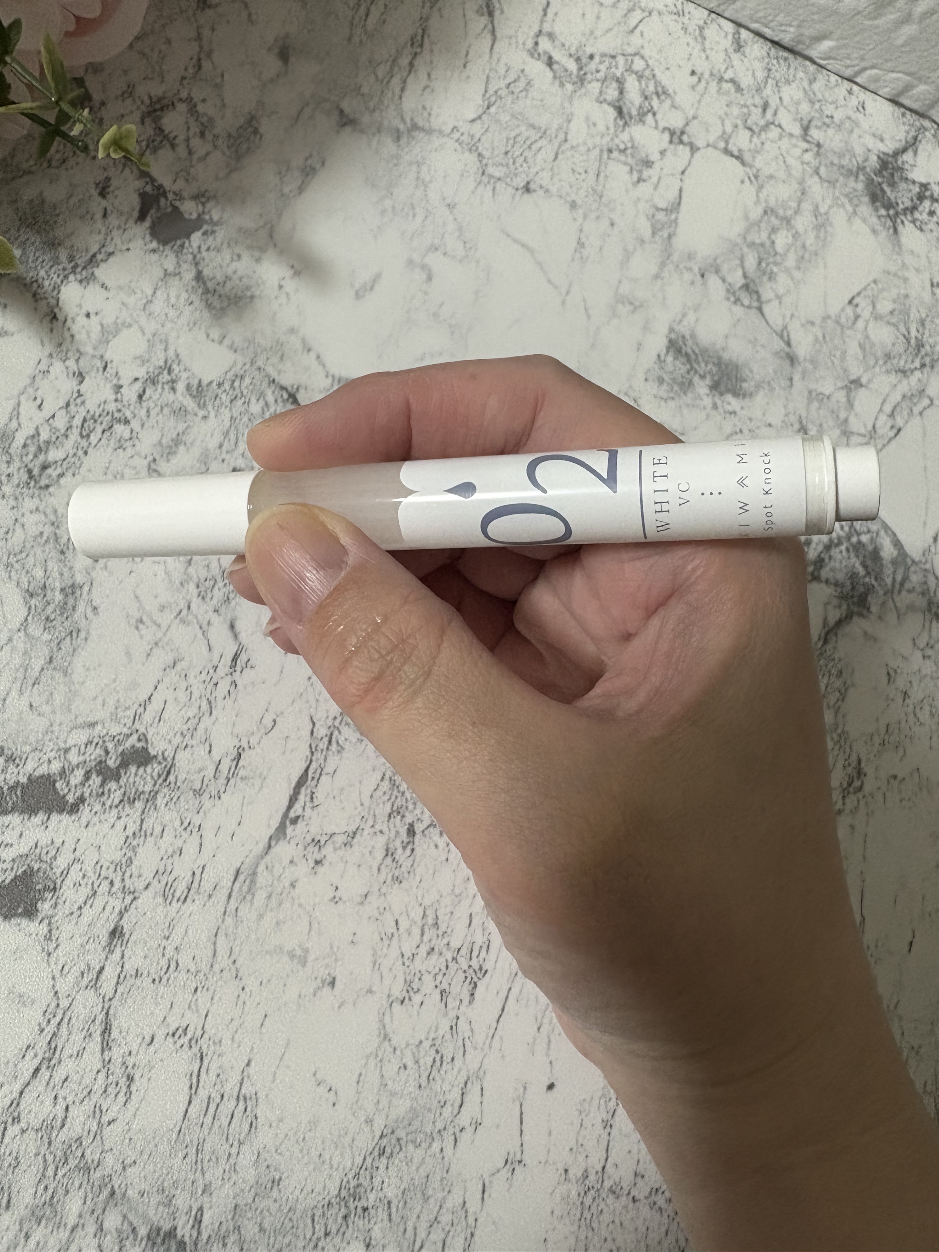 スポットノック WHITE/KIWAMI/美容液を使ったクチコミ（3枚目）