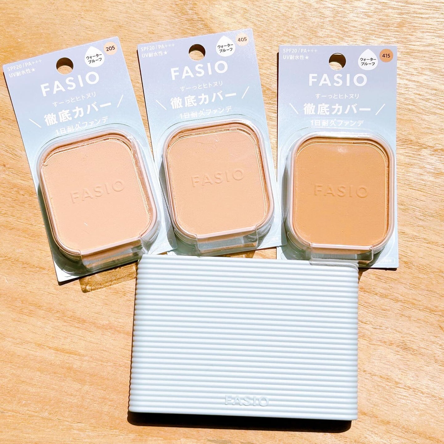 ヒトヌリカバー 耐久ファンデーション/FASIO/パウダーファンデーションを使ったクチコミ(7枚目)